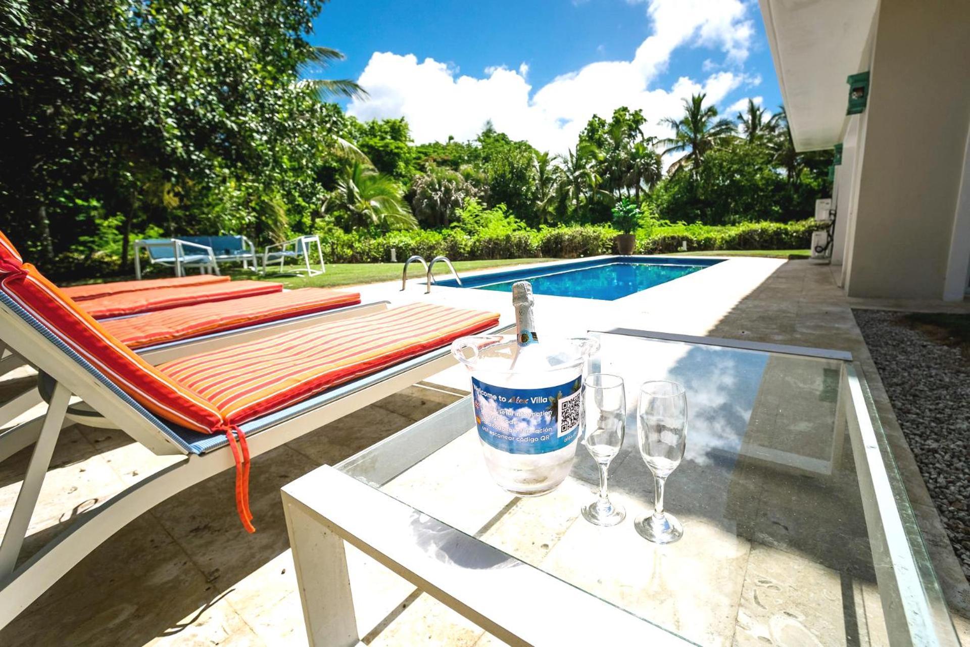 Luxury Private Villas With Pool, Private Beach, Bbq ปุนตากานา ภายนอก รูปภาพ